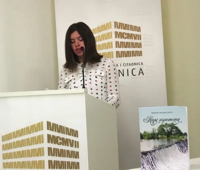 MJESEC HRVATSKE KNJIGE U PLETERNIČKOJ KNJIŽNICI: Predstavljena zbirka pjesama ’Kapi uspomena’ Predraga Milosavljevića