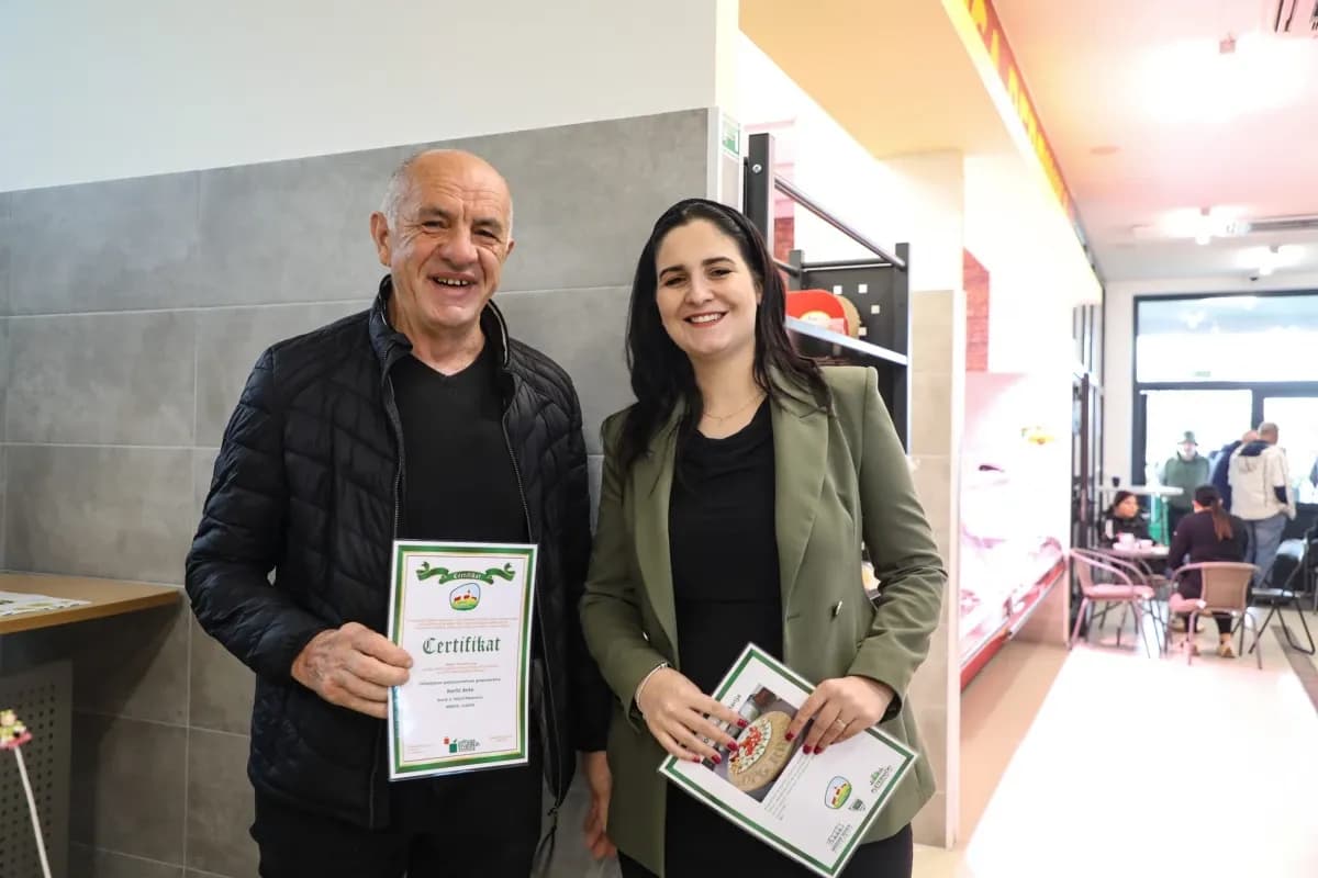 Na Gradskoj tržnici Pleternica dodijeljeni certifikati „Proizvodi hrvatskoga seljaka“