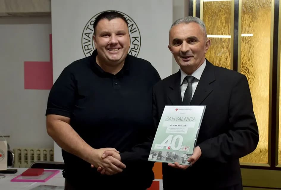 Prigodnom svečanošću i dodjelom priznanja Gradsko društvo Crvenog križa Požega obilježilo Dan dobrovoljnih darivatelja krvi.