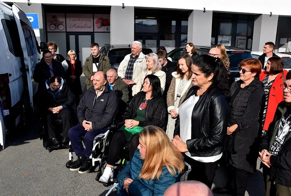 Simbol solidarnosti – novo vozilo Udruge OSI mijenja svakodnevicu osoba s invaliditetom