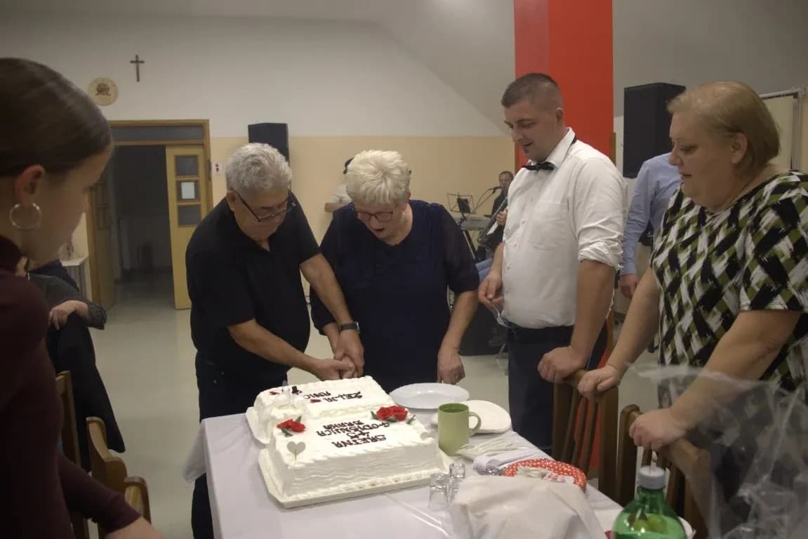Sinovi Istrijani požurili roditeljima Blašković na proslavu jubileja braka