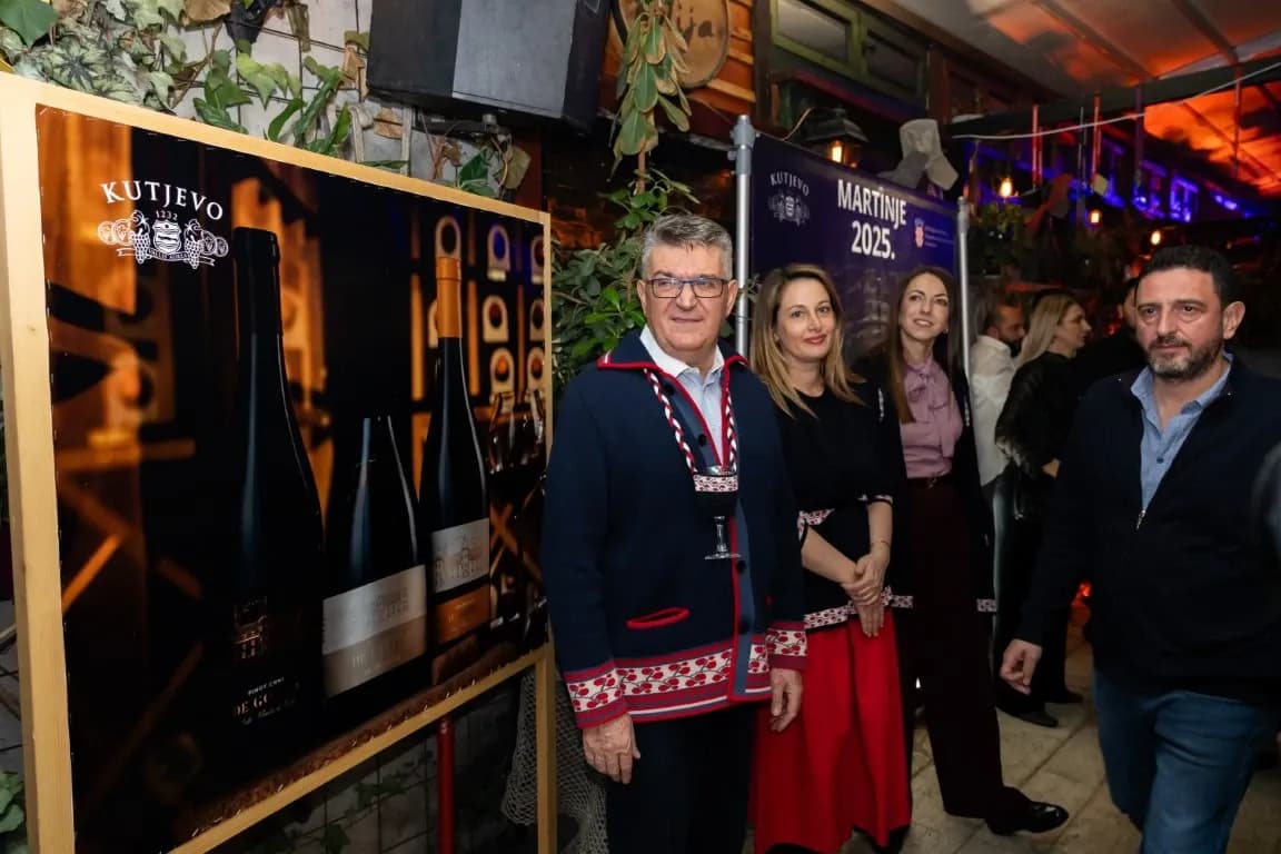 Martinje u Podgorici proslavljeno u svečanom ozračju: Vinarija Kutjevo predstavila mladu graševinu pred više od 500 uzvanika