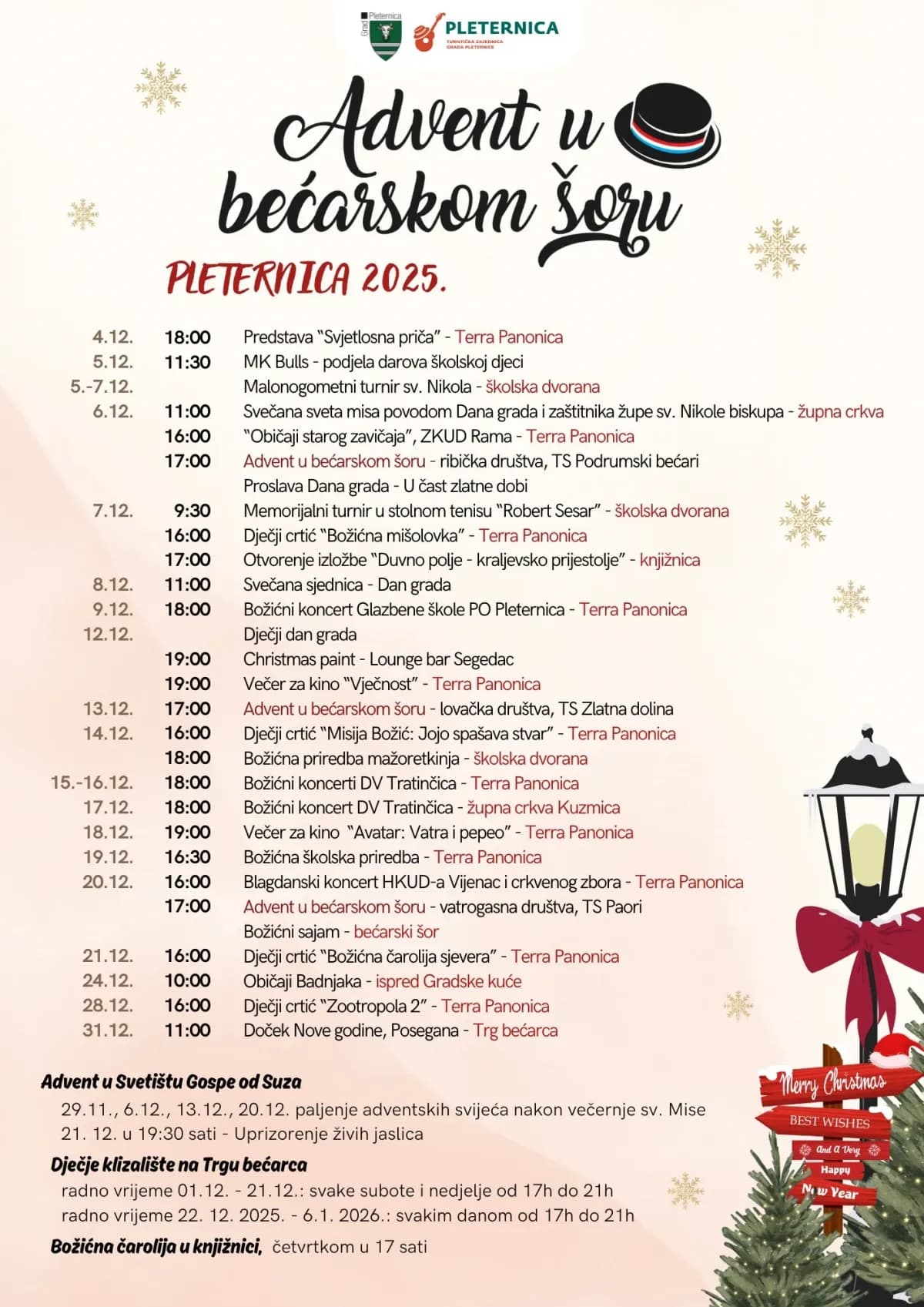 Pleternička adventska priča započinje — gradonačelnica Šarić poziva sve na blagdansko druženje