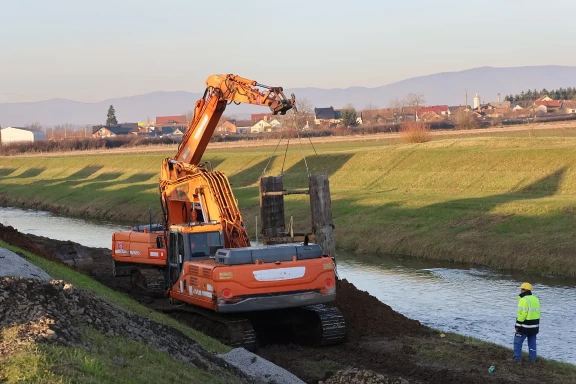 Aglomeracija Pleternica ulazi u ključnu fazu: Nastavlja se rekonstrukcija i proširenje sustava odvodnje