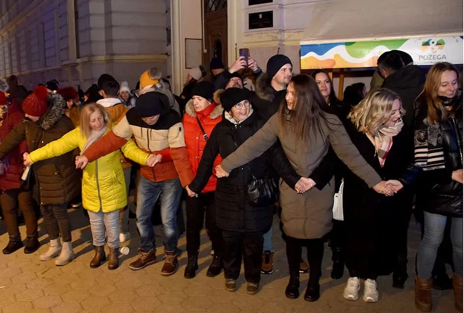 Nova 2026. dočekana u srcu Požege