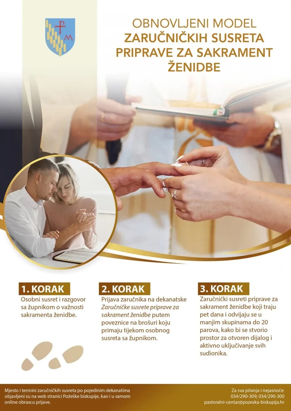 BUDUĆIM MLADENCIMA NA ZNANJE: Obnovljeni model zaručničkih susreta – priprava za sakrament ženidbe