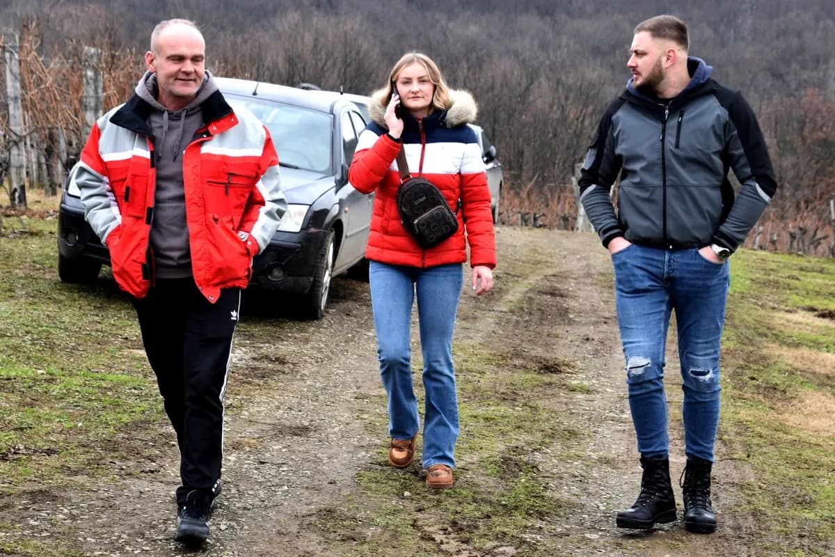 TRADICIJA NA VINKOMIRU: Proslava Vincelova u vinogradu obitelji Majstorović
