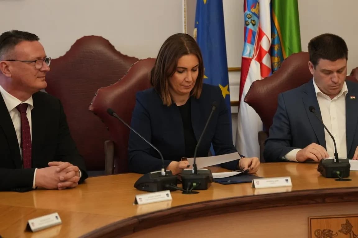 Potpisan ugovor za izgradnju čvora Požega: Snažan infrastrukturni iskorak za Slavoniju
