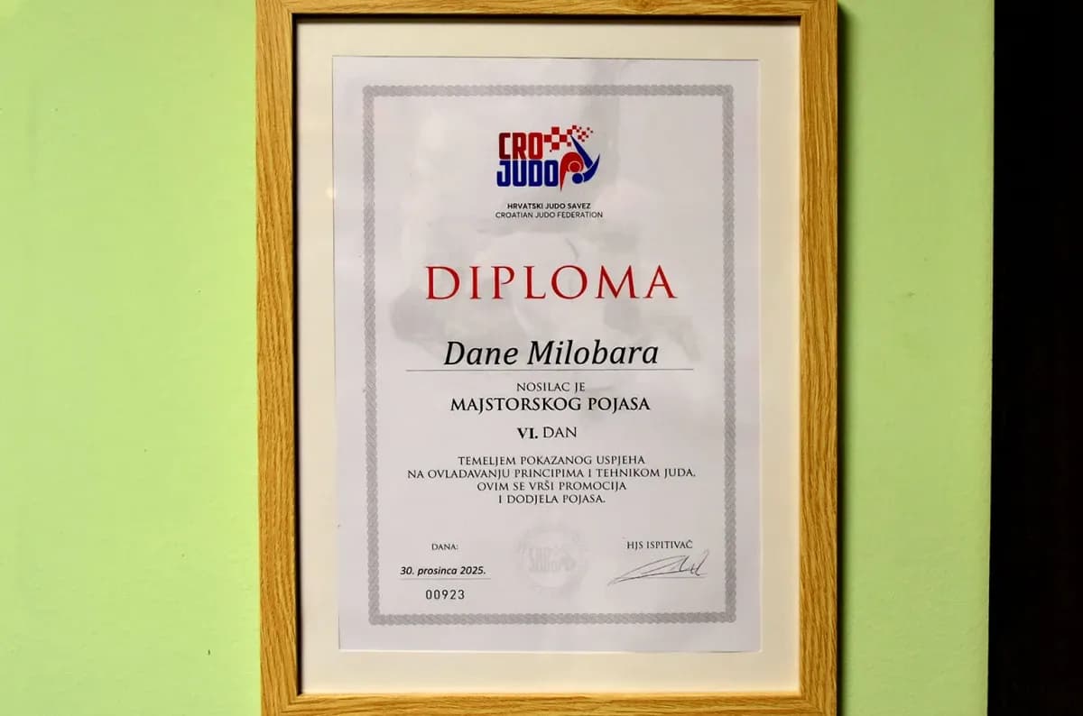 Trener generacija dobio priznanje kakvo zaslužuje: Milobari dodijeljen 6. DAN