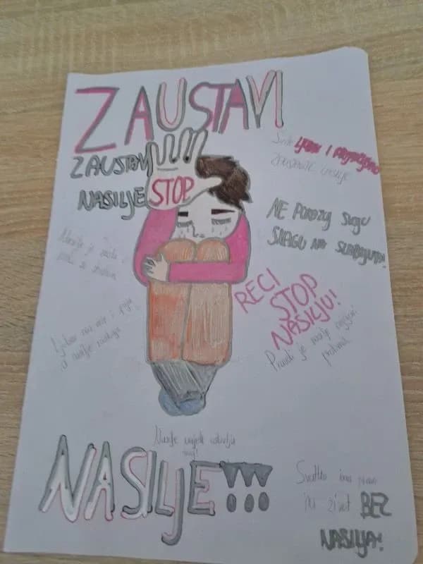 Ružičaste majice i snažne poruke protiv nasilja u čaglinskoj školi