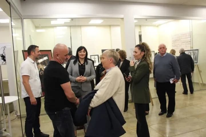 Otvorena izložba slika hrvatskog branitelja Drage Matoševića „Korizma i Uskrs“