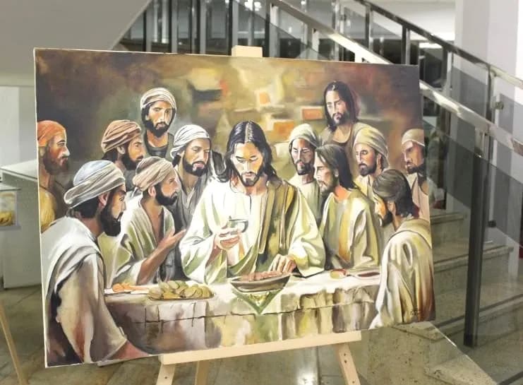 Otvorena izložba slika hrvatskog branitelja Drage Matoševića „Korizma i Uskrs“
