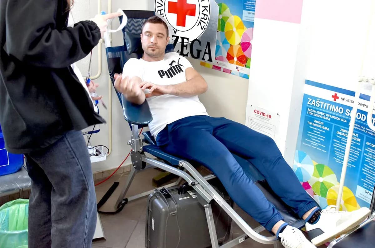 IZNIMAN ODZIV POŽEŽANA: U trodnevnoj akciji prikupljene 423 doze krvi