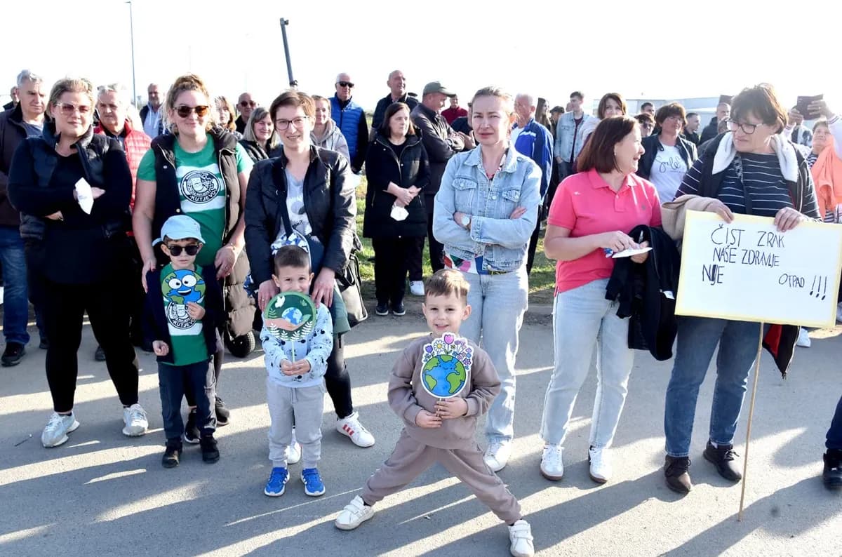 Snažna poruka iz Kutjeva: Građani uz gradonačelnika Budimira ustraju u borbi za čist zrak