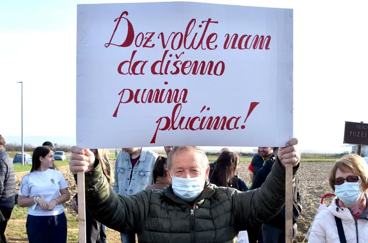 Snažna poruka iz Kutjeva: Građani uz gradonačelnika Budimira ustraju u borbi za čist zrak