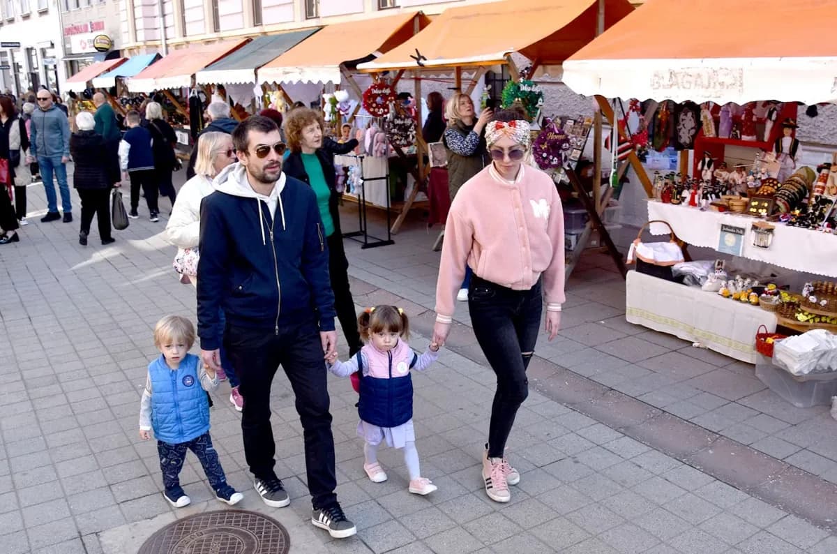 Grgurevski sajam privukao brojne posjetitelje u šetališnu zonu