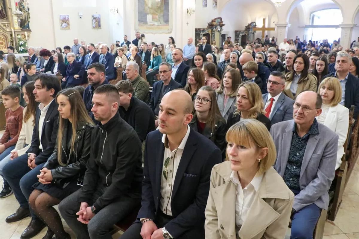 Svetkovina Uskrsnuća Gospodnjega u požeškoj Katedrali