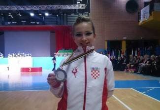 Požežanka Hana Ledić peta na svijetu u twirlingu