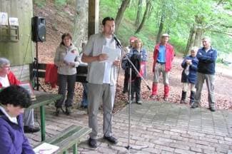 Planinari i umjetnici na Sovskom jezeru i ribnjaku u Čaglinu (foto)