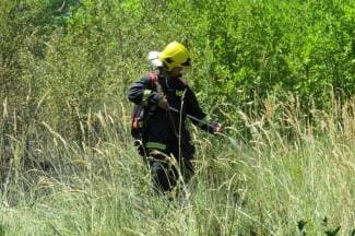 Izgorjelo sijeno; požar izazvalo iskrenje iz traktora