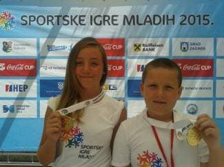 Nora Pisker i Erik Hajpek srebrni na međunarodnoj završnici igara mladih