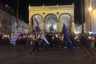 Čitatelj javlja: U Münchenu mimohodom odana počast žrtvama Vukovara (FOTO)