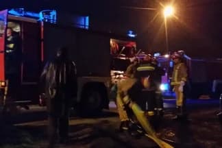 Izgorio krov, međukrovna konstrukcija i dio namještaja kuće u Poreču