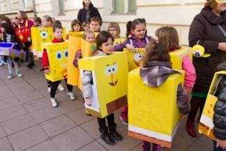 22. tradicionalne dječje maškare u Požegi u utorak, 28. veljače
