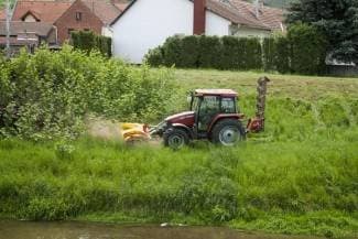Uređivanje korita rijeke Orljave i gradskih pritoka (foto)