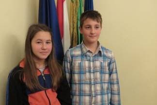 Karlo Bajt dječji je gradonačelnik Požege, Marija Brus predsjednica Dječjeg gradskog vijeća