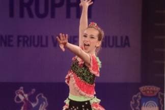 11-godišnja Požežanka Hana Ledić na europskom postolju; druga je twirlingašica u Europi