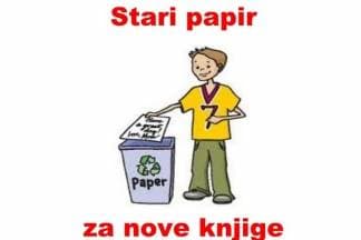 Riješite se starog papira i pomozite kupovinu knjiga djeci iz siromašnih obitelji
