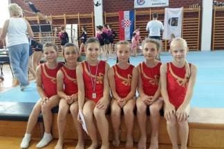 Dobri rezultati Požeških gimnastičarki