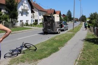 Ozlijeđen biciklist