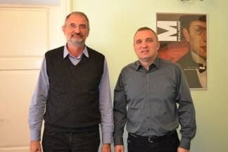 Gradonačelnik Neferović primio akademika Milka Jakšića