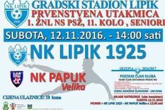 Nk Papuk danas gostuje protiv Nk Lipika