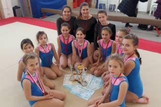 Požeške gimnastičarke osvojile zapažene rezultate na natjecanju u Vukovaru