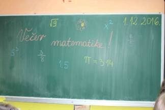 Večer matematike u veličkoj školi