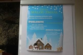 Akcijom ¨Čaj za malog zmaja¨ obuhvaćeno 173 djece u vrijednosti poklona od 300 kn