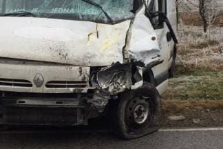Sudarila se dva teretna vozila kod Gradišta
