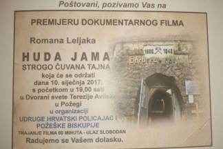Premijera dokumentarnog filma ¨Huda jama- strogo čuvana tajna¨