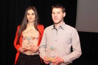Kristina Soldo i Nikola Orešković laureati za 2016. godinu