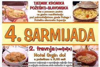 Najavljena tradicionalna 4. Sarmijada u Požegi