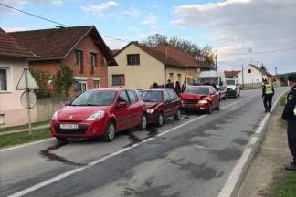 Lančani sudar u Vidovcima