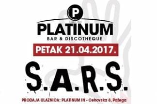 Grupa S.A.R.S. večeras u Platinumu