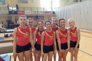 Gimnastičarke GD ¨Sokol¨ odlične u drugom kolu Kupa Hrvatske