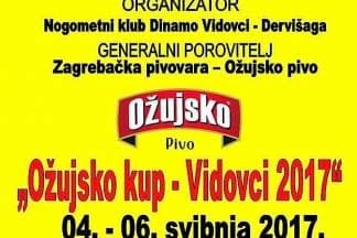 U Vidovcima od 4. do 6. svibnja Ožujsko kup, još danas prijave ekipa