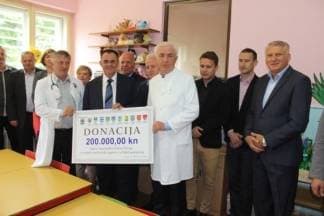 Županija donirala 200 tisuća kuna OŽB Požega za kupnju uređaja na odjelu pedijatrije
