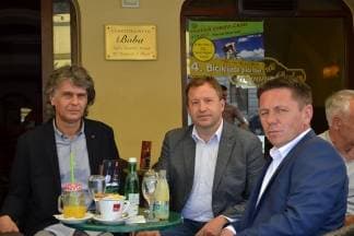 Saborski zastupnik Panenić u Požegi zbog Zvečeva, domaćin mu je Dražen Pekčec