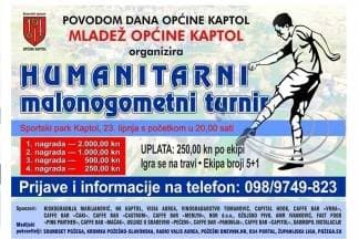 Na humanitarni turnir u Kaptolu prijavljeno 16 ekipa, prijave još traju -požurite!
